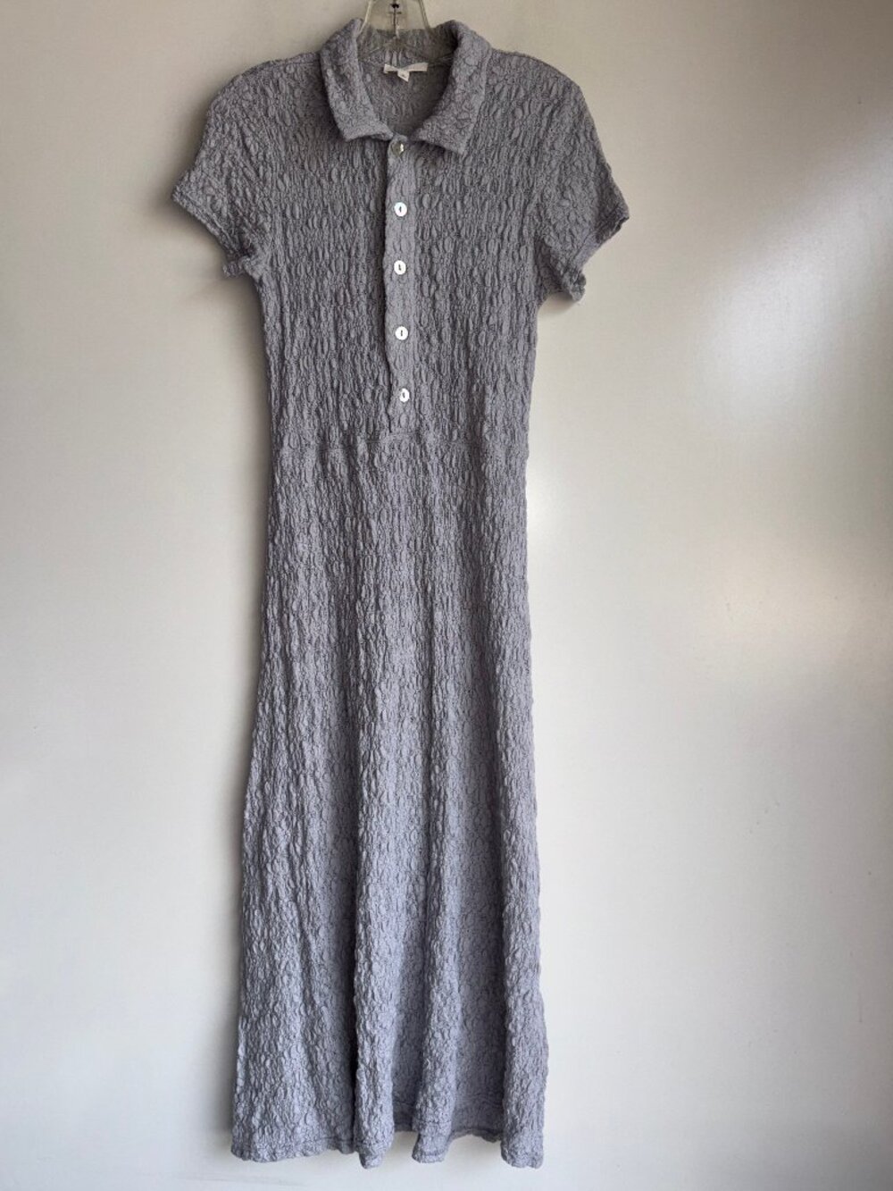 All:Row Textured Polo Dress Size Large